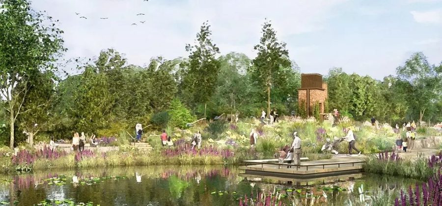 Large donation towards a new QEII garden in Regents Park