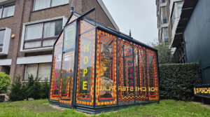 Paddington’s glowing greenhouse redesigned with a Human Rights message