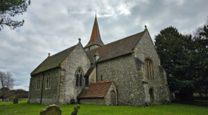 Visiting the church of St Peter and St Paul, Cudham